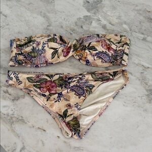 Floral Print Bikini Set